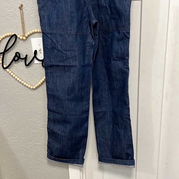 NWT PATAGONIA STEEL FORGE BLUE DEMIN BIB OVERALLS XS - Picture 9 of 16